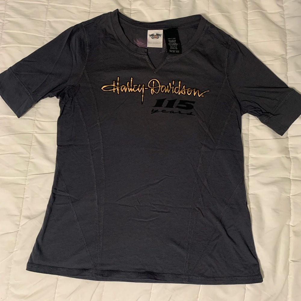 Harley Davidson 115 year anniversary t-shirt